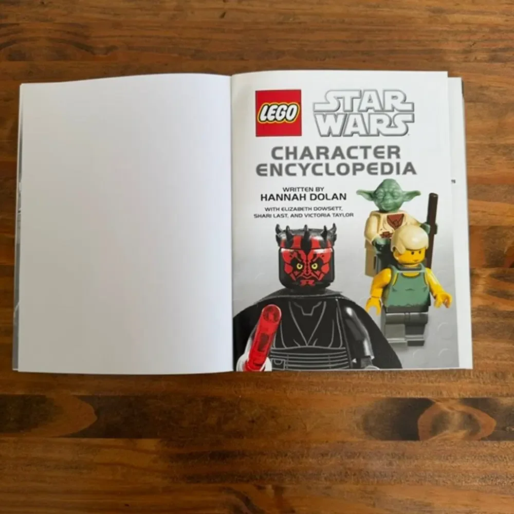 Lego Star Wars Character Encyclopedia with Han Solo Mini Figure